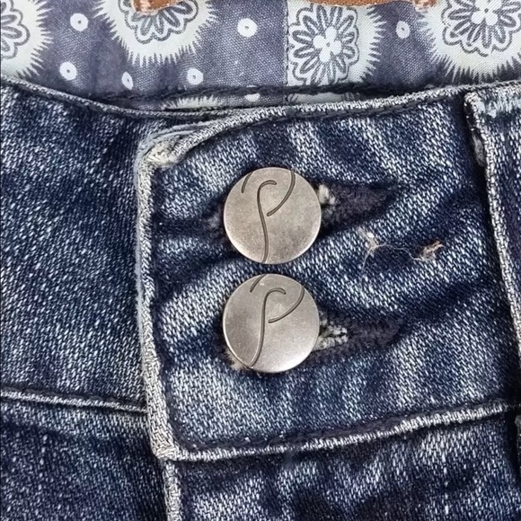 Paige Denim Hidden Hills Size 25 x 34 Boot - Picture 3 of 8